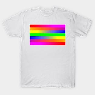 Rainbow distortion T-Shirt